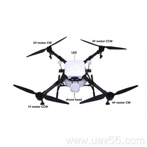 10L 4-Axis Agriculture Drone with Lipo Battery